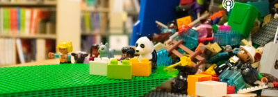 Ensemble lego pour la méthodologie LEGO® SERIOUS PLAY® ©2022 par Services des bibliothèques et Collimateur de l'UQAM